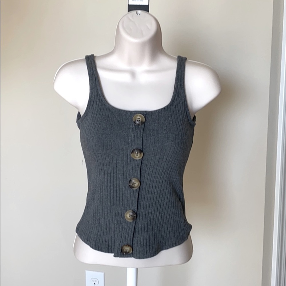 Gray Tank Top